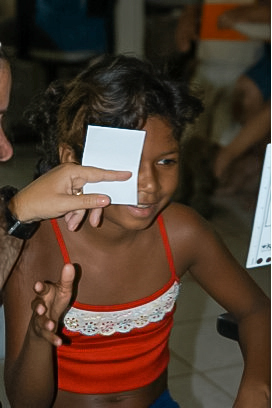 Brazil Child Eye Exam